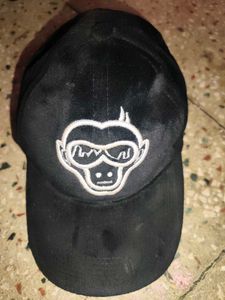 Black Monkey Face Baseball Cap