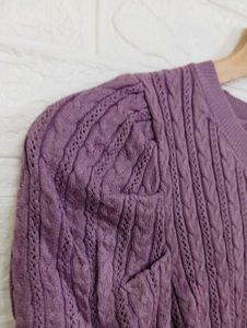 Knit Top - Purple