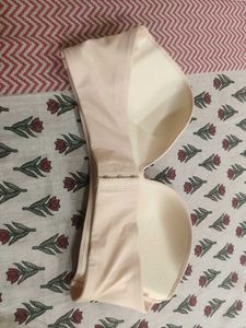 Strapless Beige Bra