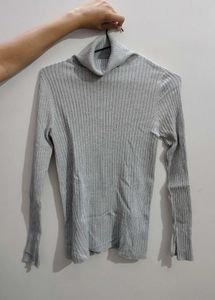 Orsay Grey Pullover Highneck Sweater
