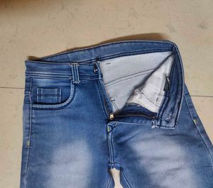 Classic Blue Wash Denim Jeans