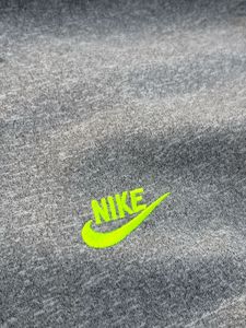 Nike Grey Zip-Up Hoodie