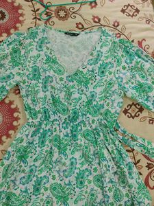 Boho Paisley Print Maxi Dress