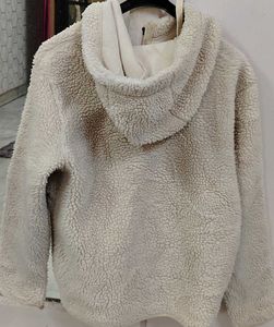 Cozy Teddy Fleece Zip-Up  hoodie Jacket