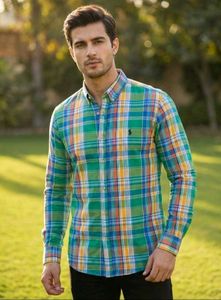 US Polo Ralph Lauren Colorful Plaid Shirt
