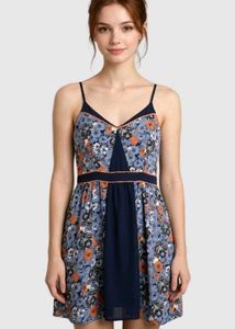 5029. Floral Print Summer Dress