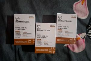 Dermotouch Kojic Acid 1% Syndet Bars (3 Pack)