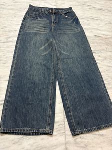 y2k Wide Leg Denim Jeans
