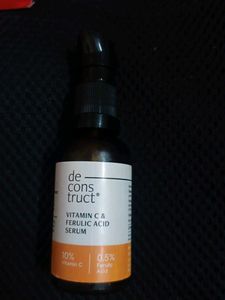 decontruct vitamin C face serum