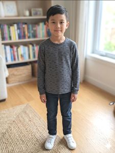 Grey Long Sleeve T-shirt