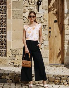SHEIN BRAND SALE🎊 Stylish Black Palazzo Pants