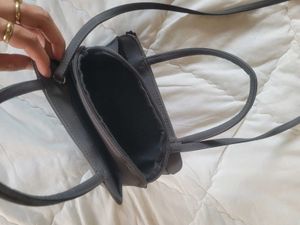 Gray Handbag