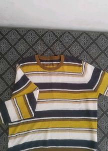 Striped Knit Top