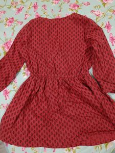 Angrakha Style Short Kurti