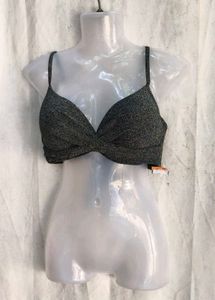 I. Sparkling Glitter Bra Top