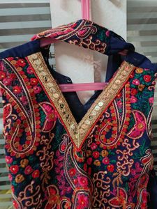 Embroidered Paisley Blouse