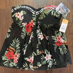 Floral Tankini Top