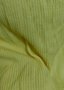 Cute Yellow Ribbed Tank Top &amp; Floral Skort Set