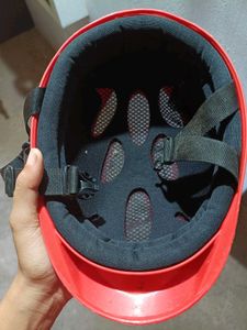 Kids Red Bike Helmet