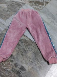Pink &amp; Blue Kids' Velour Pants