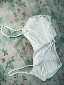 back less tube top padded Bra