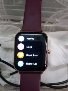 SMART WATCH  FIRE BOLTT ROSE AND MAROON