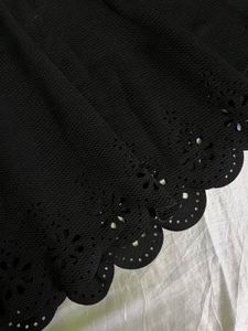 Chic Black A-Line Skirt