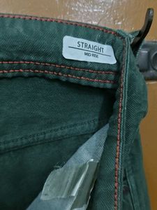 Green Denim Jeans