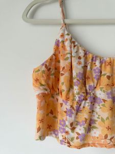 Floral Print Cami Top