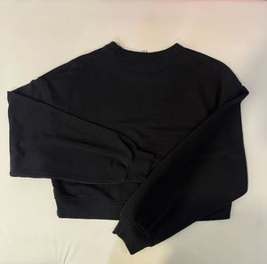 Cropped sweat-shirt