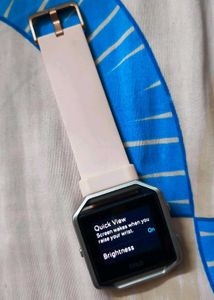 Fitbit Blaze Smartwatch Without Charger