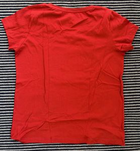 Red Rose Print T-Shirt