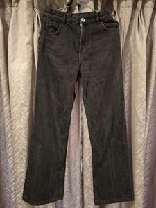 Black Straight Fit Jeans