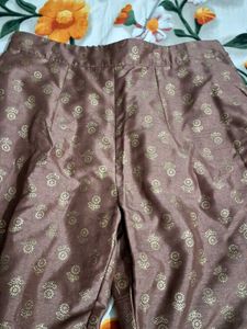 Elegant Printed Silk Pants