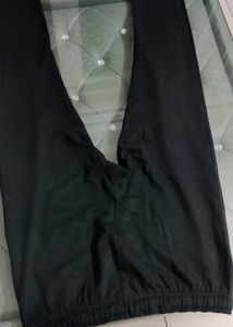 Black Joggers with "TRAIN TO WIN" Print