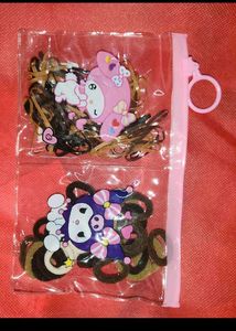 korean hair clips and bands combo