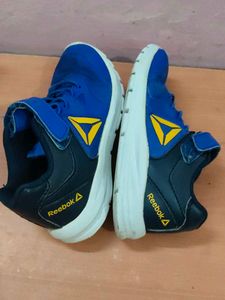 Reebok Blue & Black Athletic Shoes
