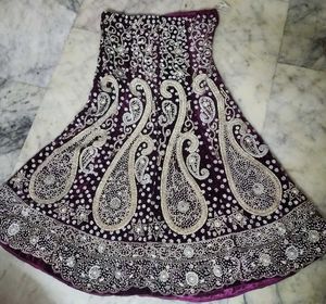 Gorgeous Velvet Lehenga Choli Set