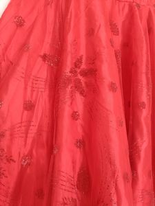 Red Colour Beautiful Gown ❤️