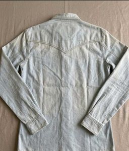 Light Wash Denim Shirt