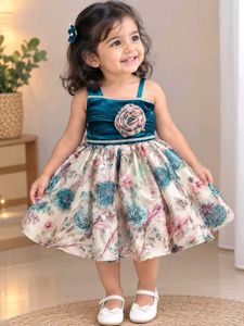 Adorable Floral Party Dress