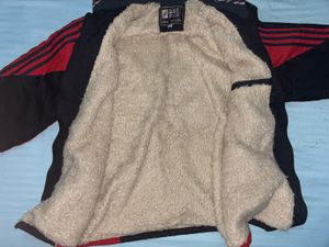 Korean vintage wool fur jacket with hood