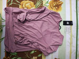 Mauve Long Sleeve Top