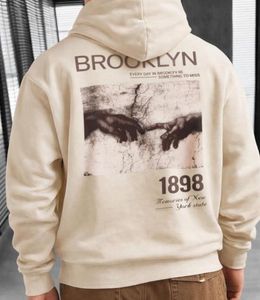 unisex Brooklyn Graphic Hoodie