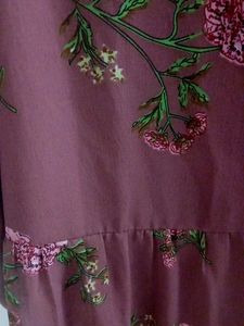 Beautiful Floral Print Tiered Dress