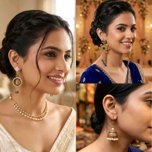 Elegant Ethnic earrings combo