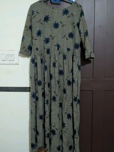 Floral Print Kurta