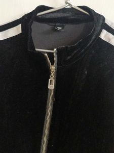 Stylish Black Velvet Jacket