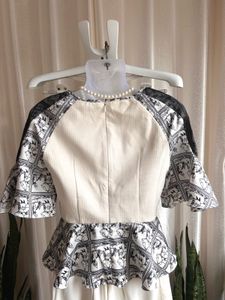 Imported Elegant Peplum Blouse
