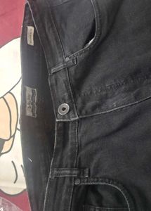 Classic Black Denim Jeans